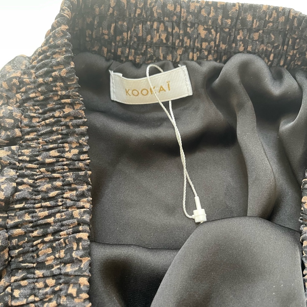 KOOKAI Billy tiered mini skirt NWOT - Picture 4 of 9
